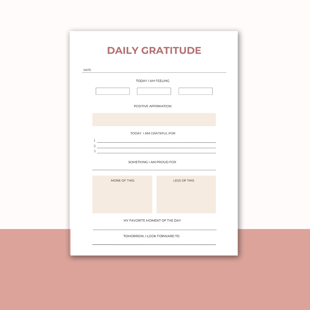 Daily Gratitude Routine